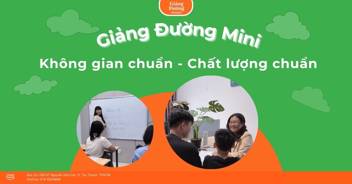 Giảng Đường Mini - Không gian chuẩn - Chất lượng chuẩn