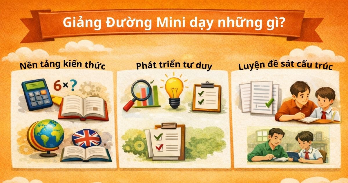 Luyện thi trường chuyên sát cấu trúc