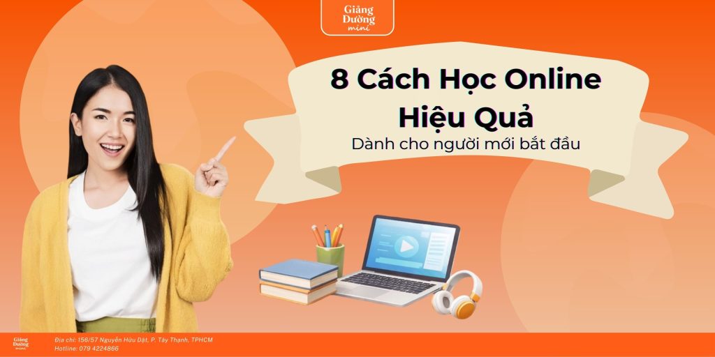 Cách học online hiệu quả