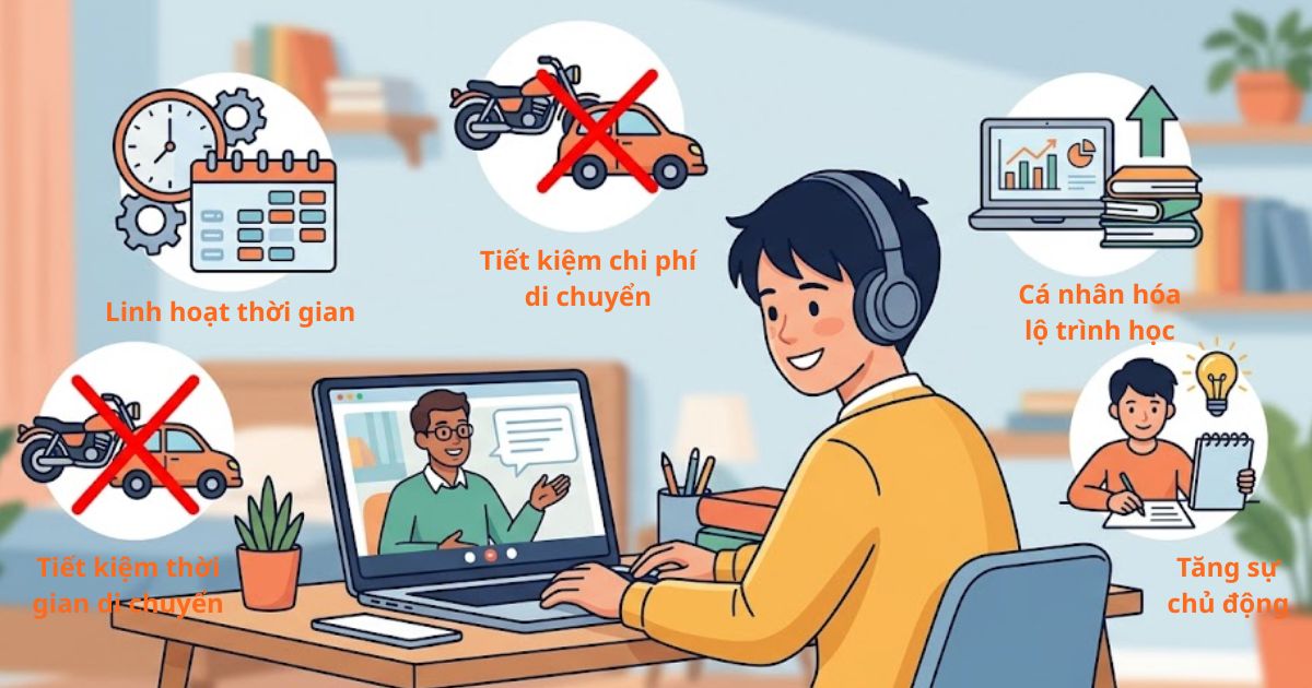 Gia sư online ngày càng phổ biến