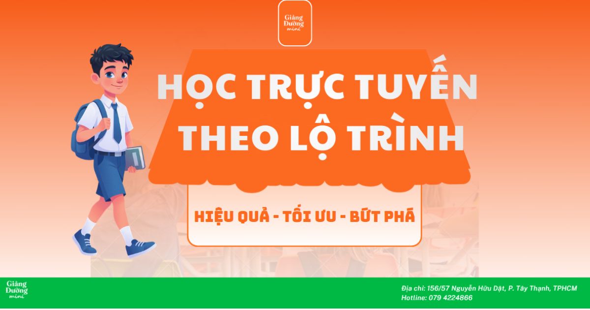Học trực tuyến theo lộ trình