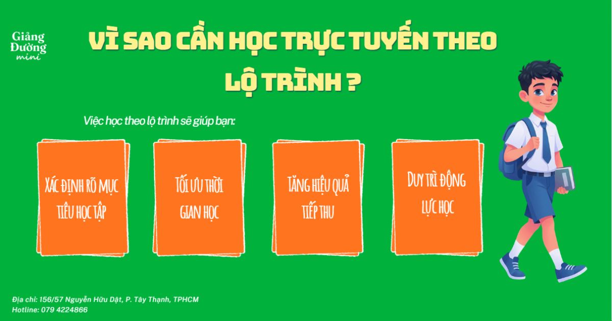 Học trực tuyến theo lộ trình
