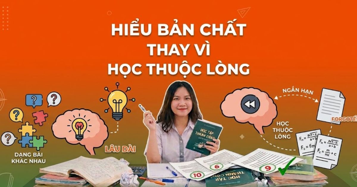Hiểu bản chất thay vì học thuộc lòng