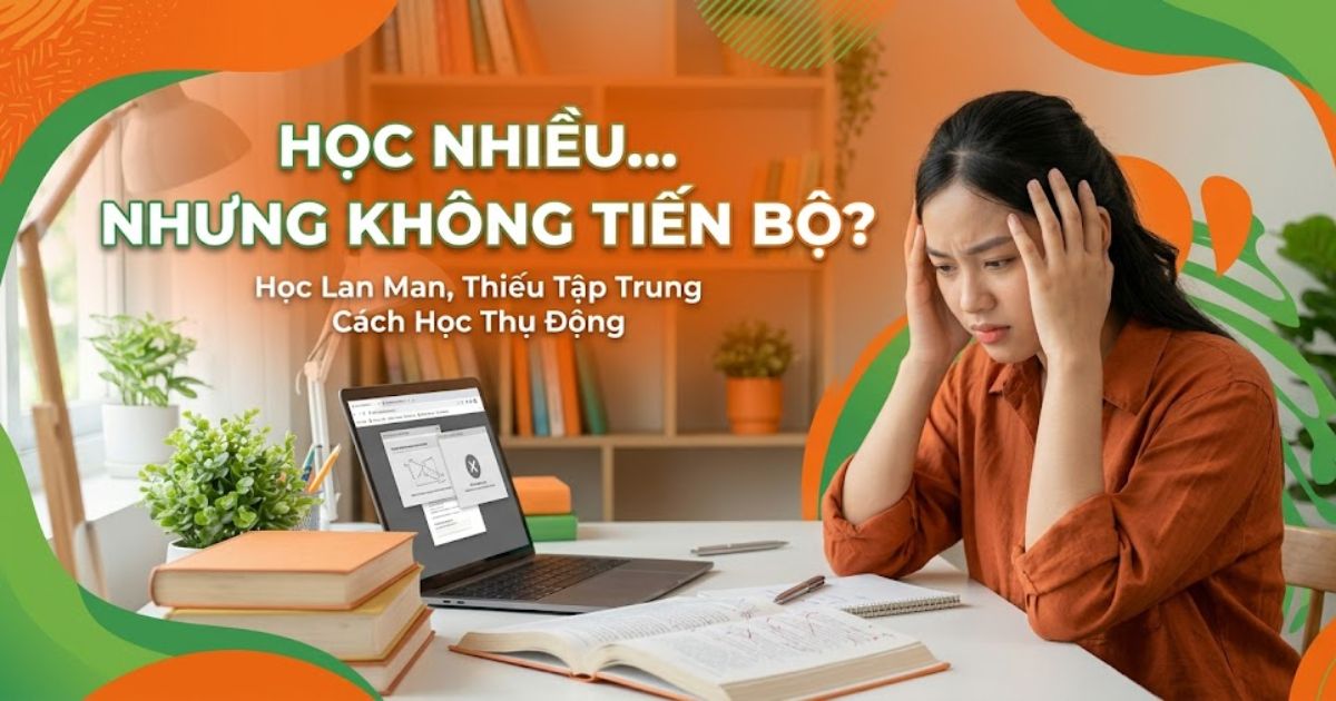 Học nhiều nhưng không tiến bộ