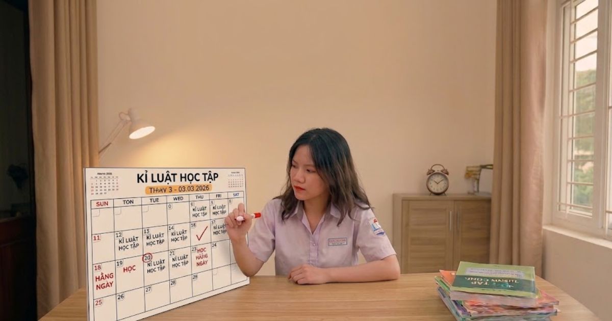 Tạo thói quen học tập có kỷ luật