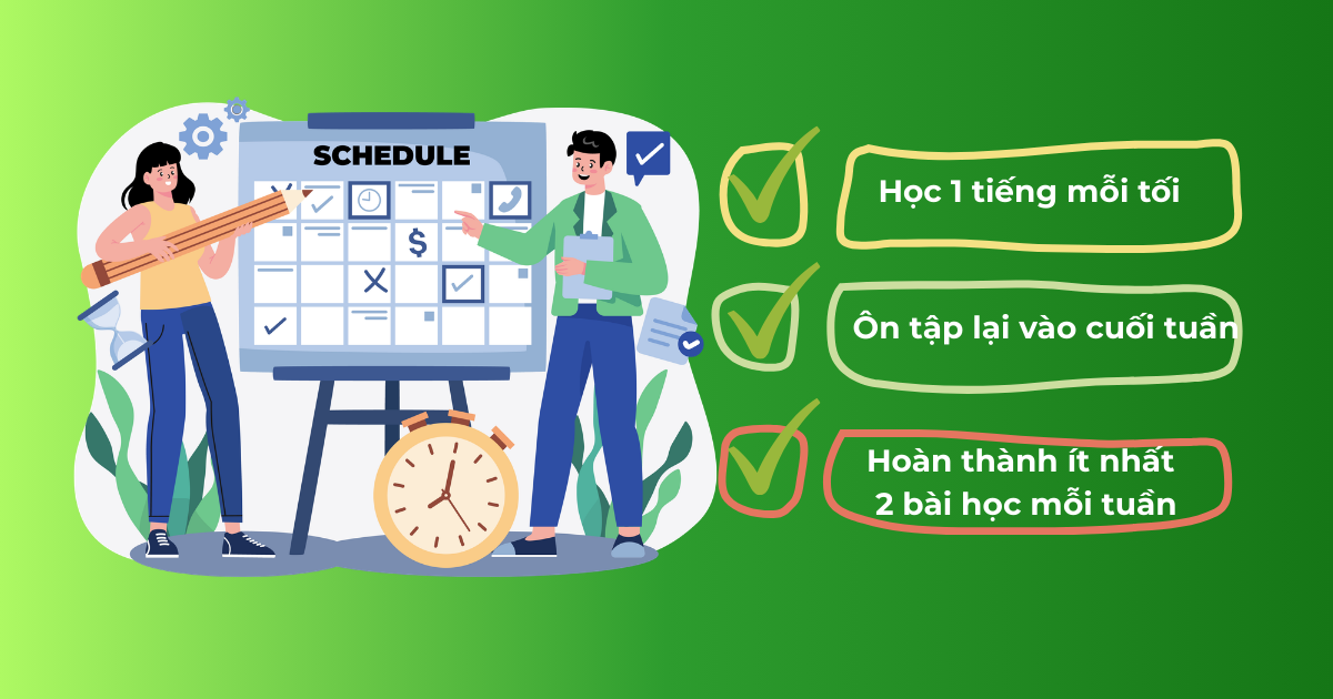 Lập kế hoạch học tập cố định