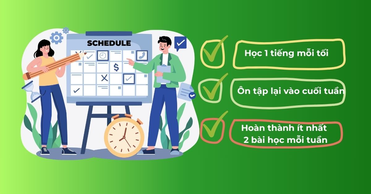 Lập kế hoạch học tập cố định