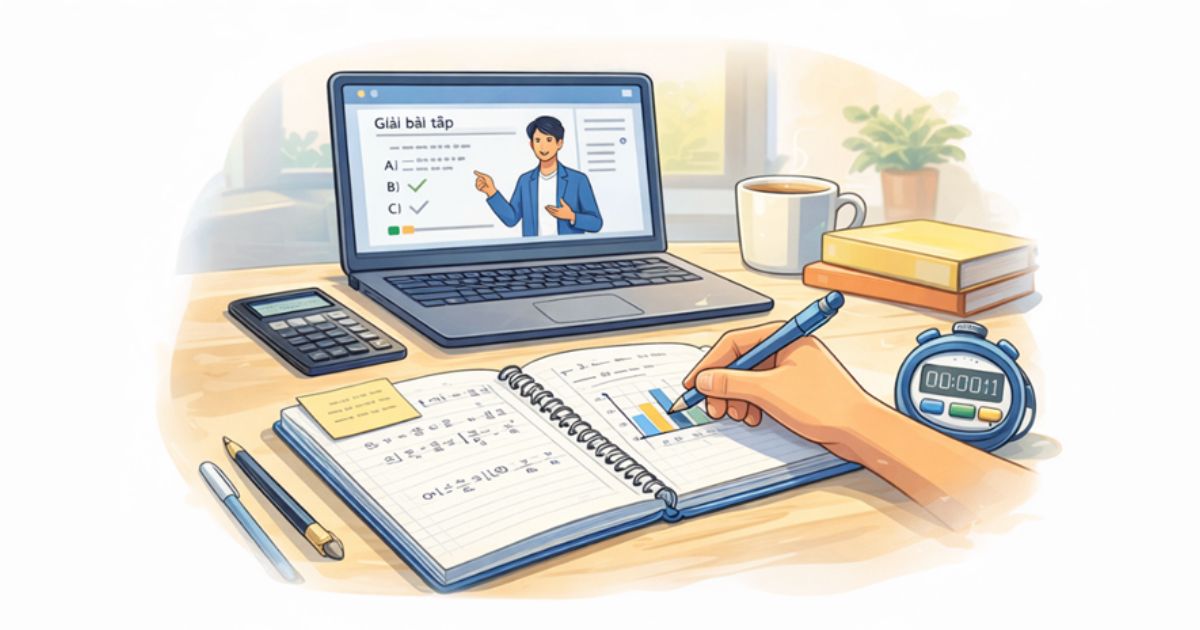 Luyện tập và áp dụng ngay sau khi học