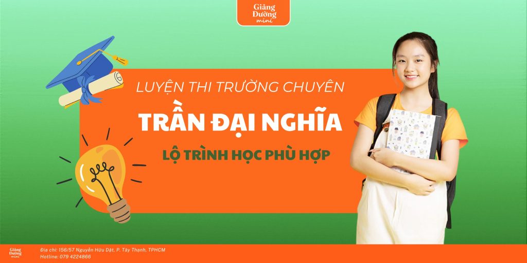 Luyện thi trường chuyên Trần Đại Nghĩa