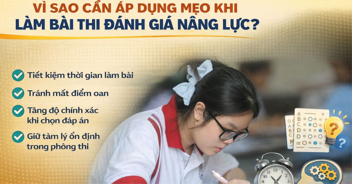 Mẹo làm bài thi đánh giá năng lực