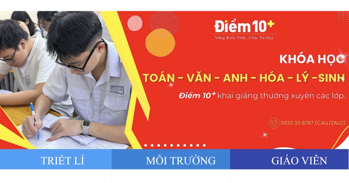 Trung tâm luyện thi Tân Phú 10+