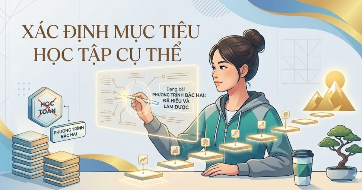 Xác định mục tiêu học tập cụ thể