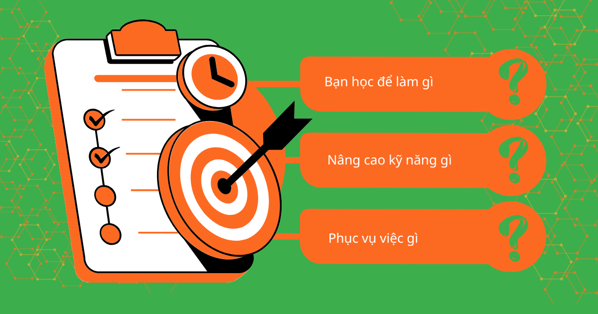 Xác định mục tiêu học online hiệu quả