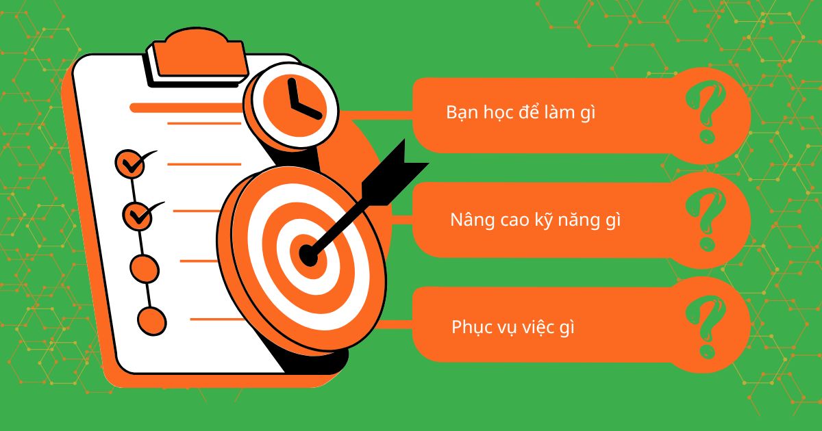 Xác định mục tiêu học online hiệu quả