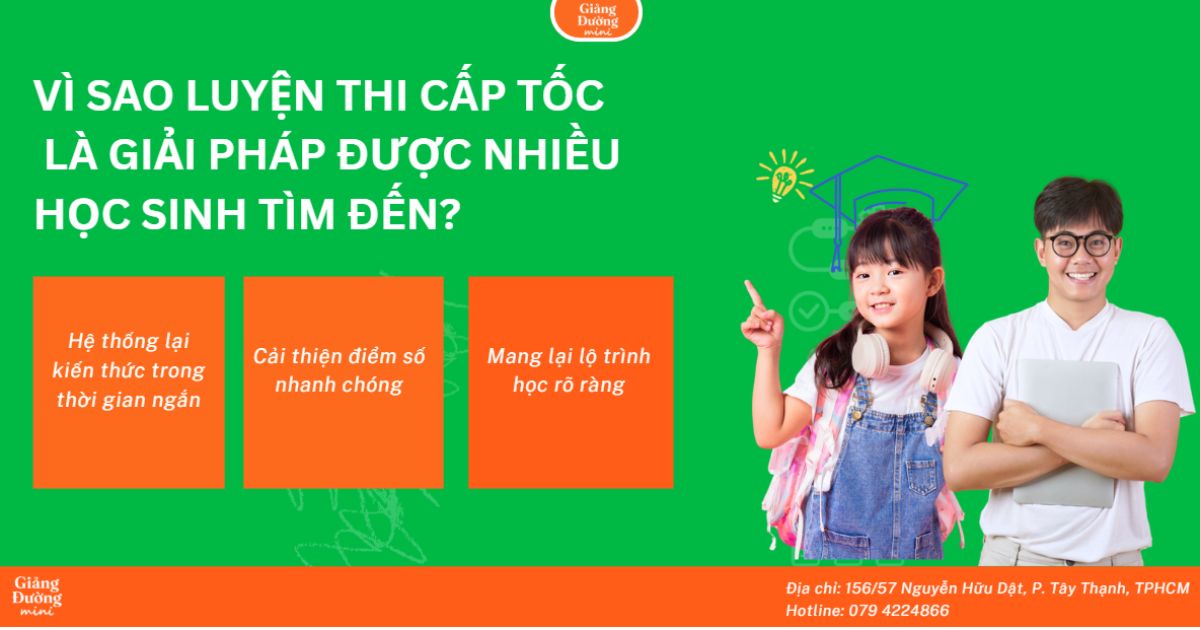 Luyện thi cấp tốc